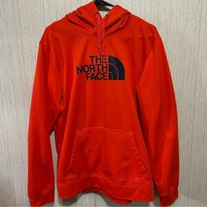 The North Face men’s orange pullover sweater